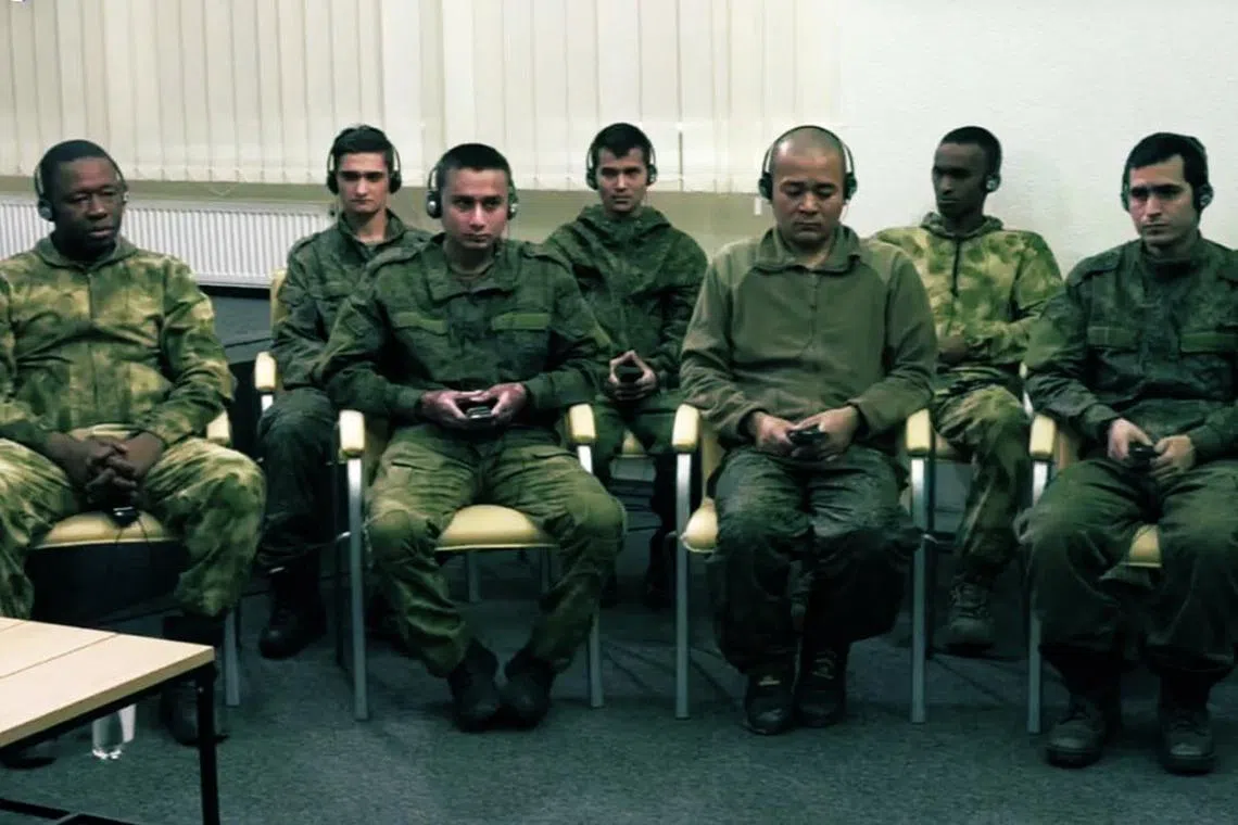 Ukraine presented eight prisoners of war from Global South countries at a media briefing in Kyiv.