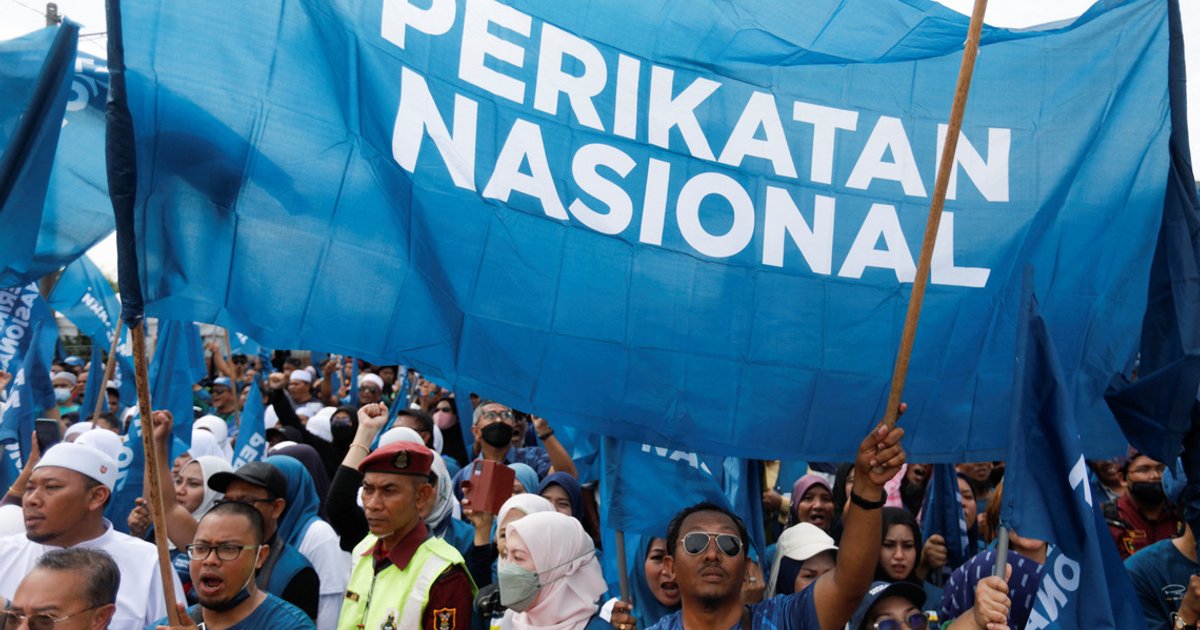 Malaysia de-registers main opposition bloc Perikatan Nasional as elections loom