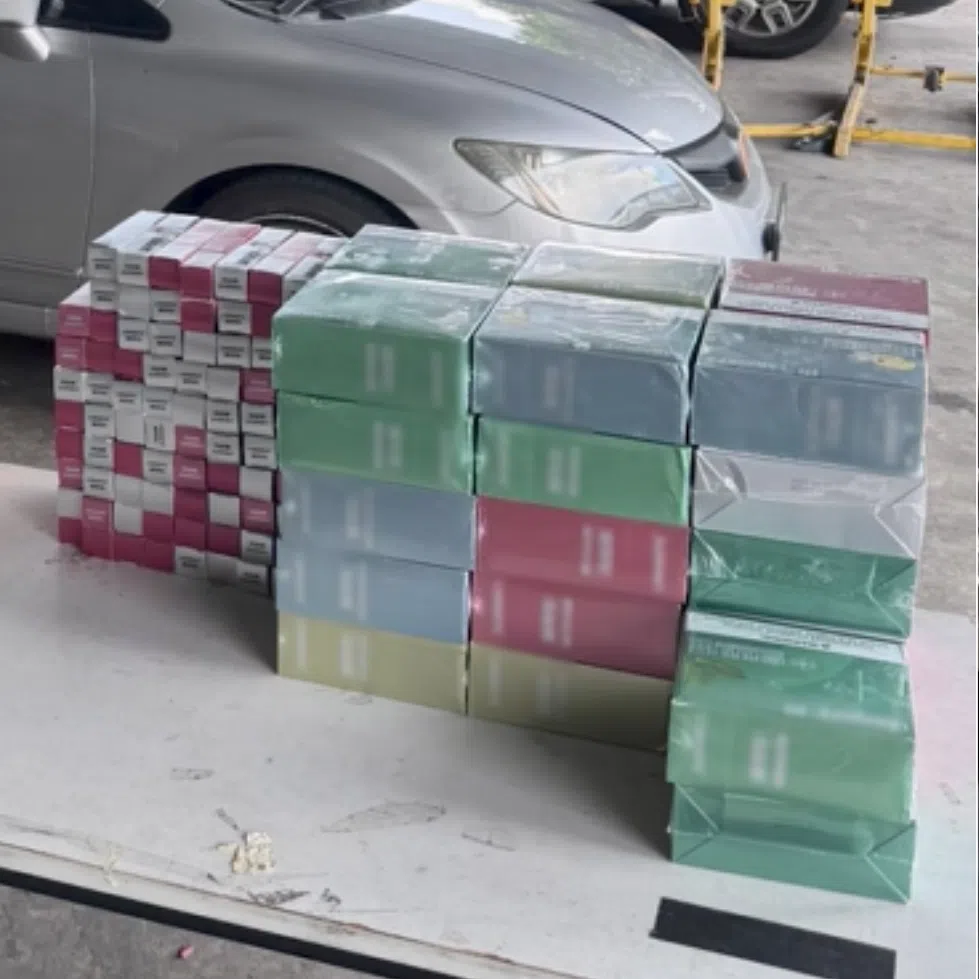 The vapes were found in the car's modified dashboard.