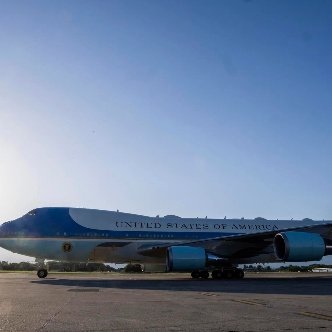 The ageing aircraft is one of two heavily modified 747s that entered service in 1990 and are designated Air Force One when the president is aboard.