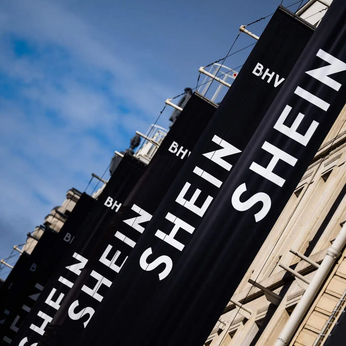 Shein is due to open its first physical store in the world inside the prestigious BHV Marais department store in central Paris on Nov 5.