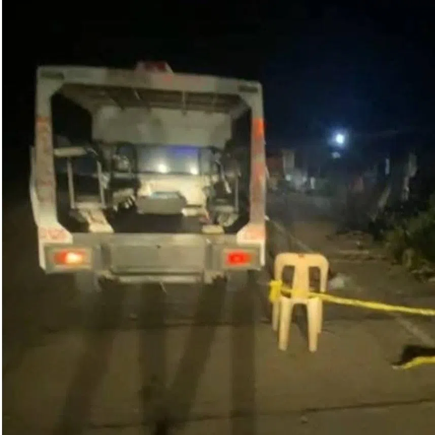 Investigators are checking CCTV footage in a bid to identify and track down the suspects.