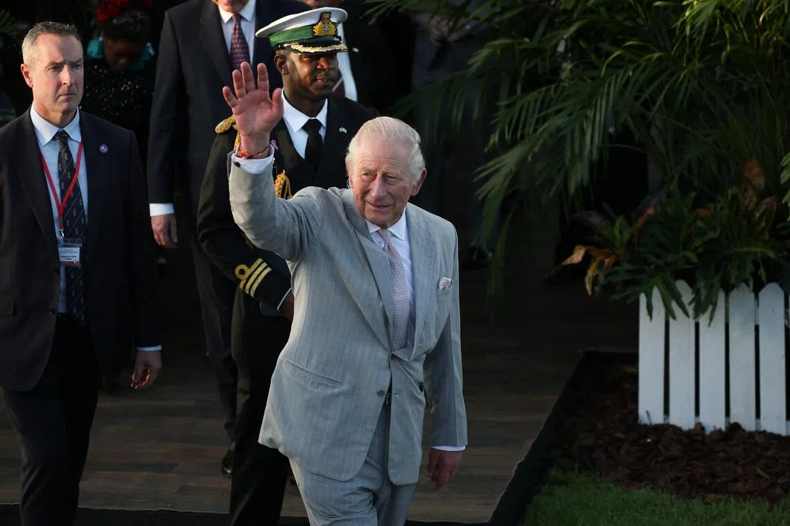 Britain’s King Charles has previously called slavery the “darkest days” of British history, and will address colonial issues at each stage of the trip.