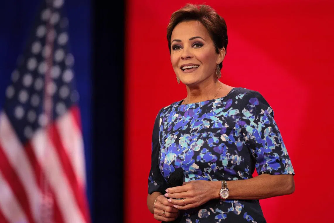 Senior adviser Kari Lake moved to cancel contracts with The Associated Press, Reuters and Agence France-Presse.