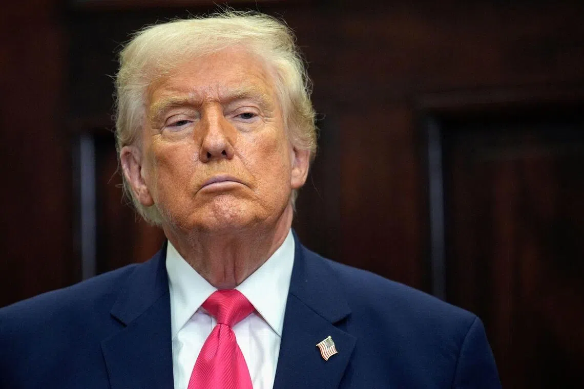 US President Donald Trump railed against Democrats who have championed the cost of living issue.