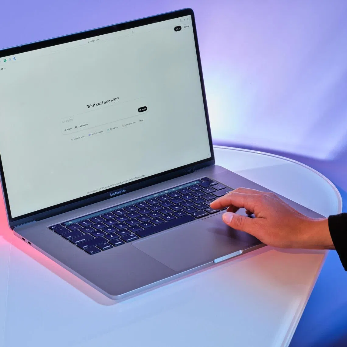 FILE ÑOpenAI's ChatGPT on a laptop in San Francisco, on March 21, 2025. A new technology release from OpenAI is supposed to top what Google recently produced. It also shows OpenAI is engaged in a new and more difficult competition. (Kelsey McClellan/The New York Times)