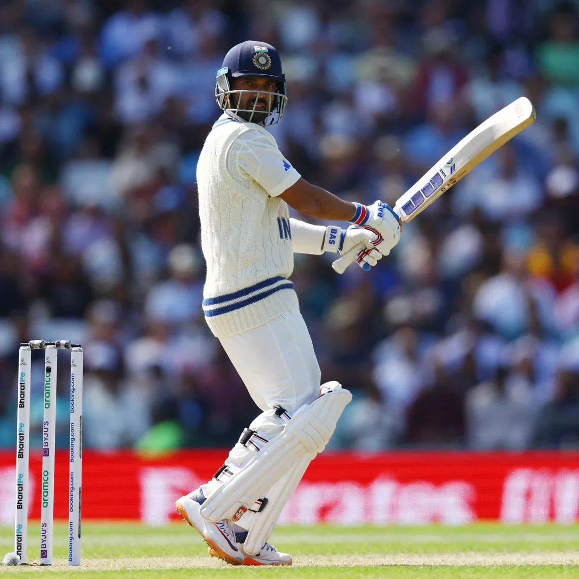 Cricket - ICC World Test Championship Final - Australia v India - The Oval, London, Britain - June 8, 2023 India's Ajinkya Rahane in action Action Images via Reuters/Paul Childs