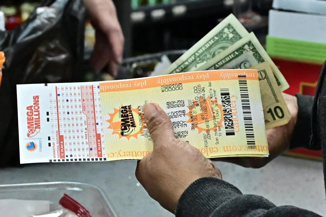 The Mega Millions lottery reached the US$1.269 billion mark after no one matched all six numbers in the previous 30 draws.