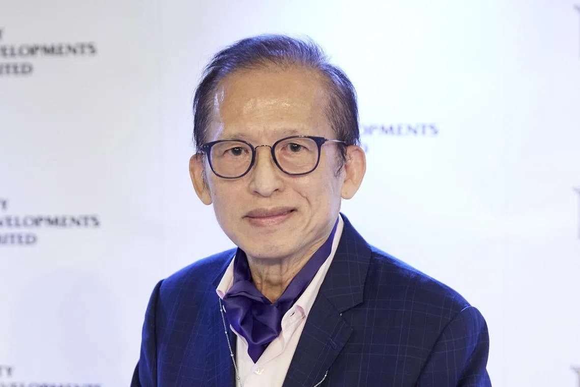 "We make mistakes sometimes, once in a blue moon. But that is good; we are not perfect," says CDL executive chairman Kwek Leng Beng.