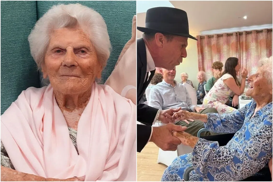 English woman Ethel Caterham, celebrated her 117th birthday on Aug 21 with her family and friends.