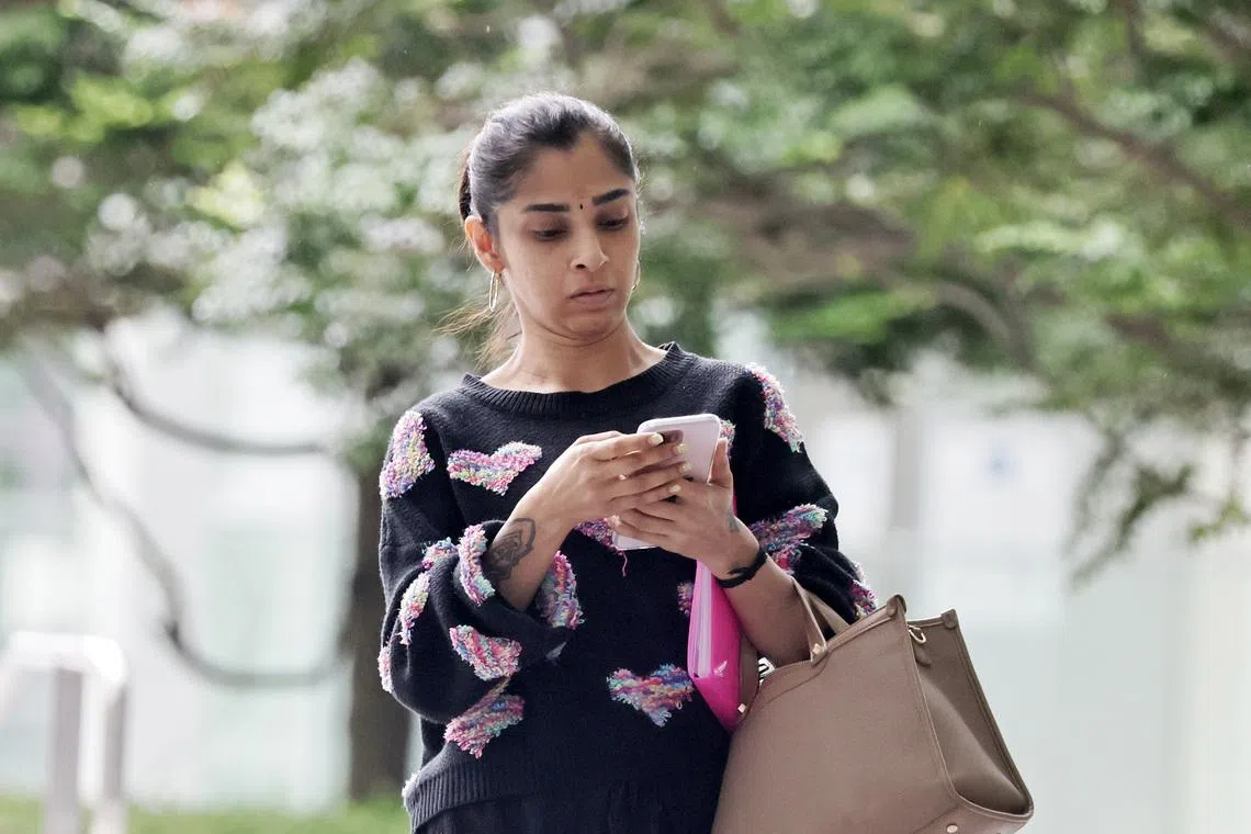 Shalini Devarajan was sentenced to two weeks’ jail on Feb 19 after she pleaded guilty to assaulting the male victim, who was 73 years old at the time.