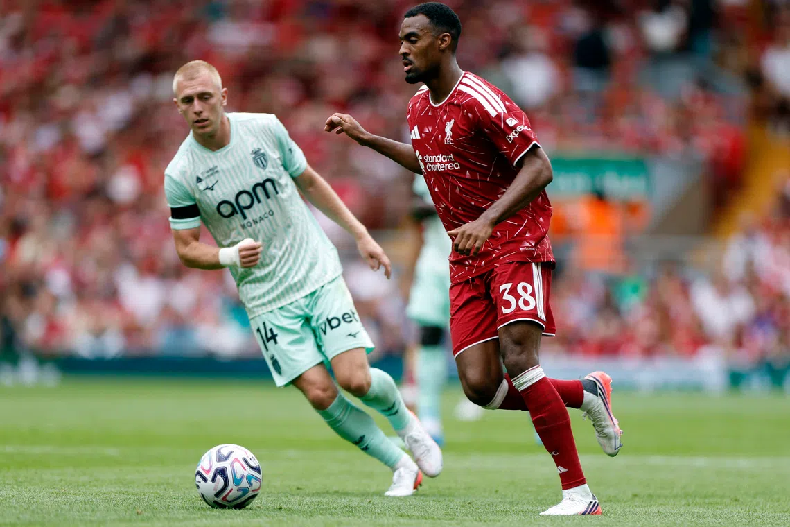 Liverpool can’t keep letting levels drop, says Andoni Iraola after Monaco defeat
