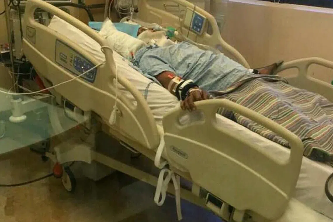 The worker, Mr Azmi Muda, suffered serious head injuries in a workplace accident on April 16, 2018.