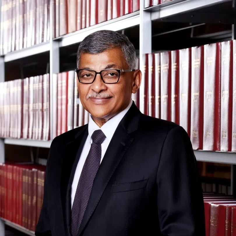 Chief Justice Sundaresh Menon (left) and former chairman of the Council of Presidential Advisers Eddie Teo will receive the Republic’s highest civilian honour for their years of service to the nation.