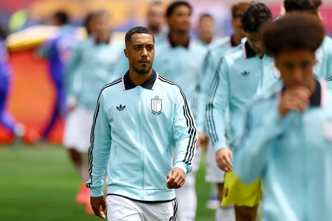 Soccer Football - FIFA World Cup 2026 - Quarter Final - Spain v Belgium - Los Angeles Stadium, Inglewood, California, U.S. - July 10, 2026 Belgium's Youri Tielemans before the match REUTERS/Hannah Mckay