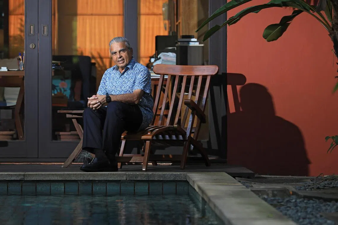 Mr Kishore Mahbubani’s narration reveals he himself was firmly on his mother’s side, and he credits his late mother for his own in-built resilience.