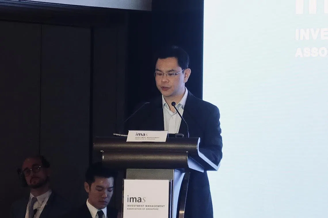 MAS chief Chia Der Jiun said that asset managers can demand for sustainable investment, while supporting decarbonisation in Asia.