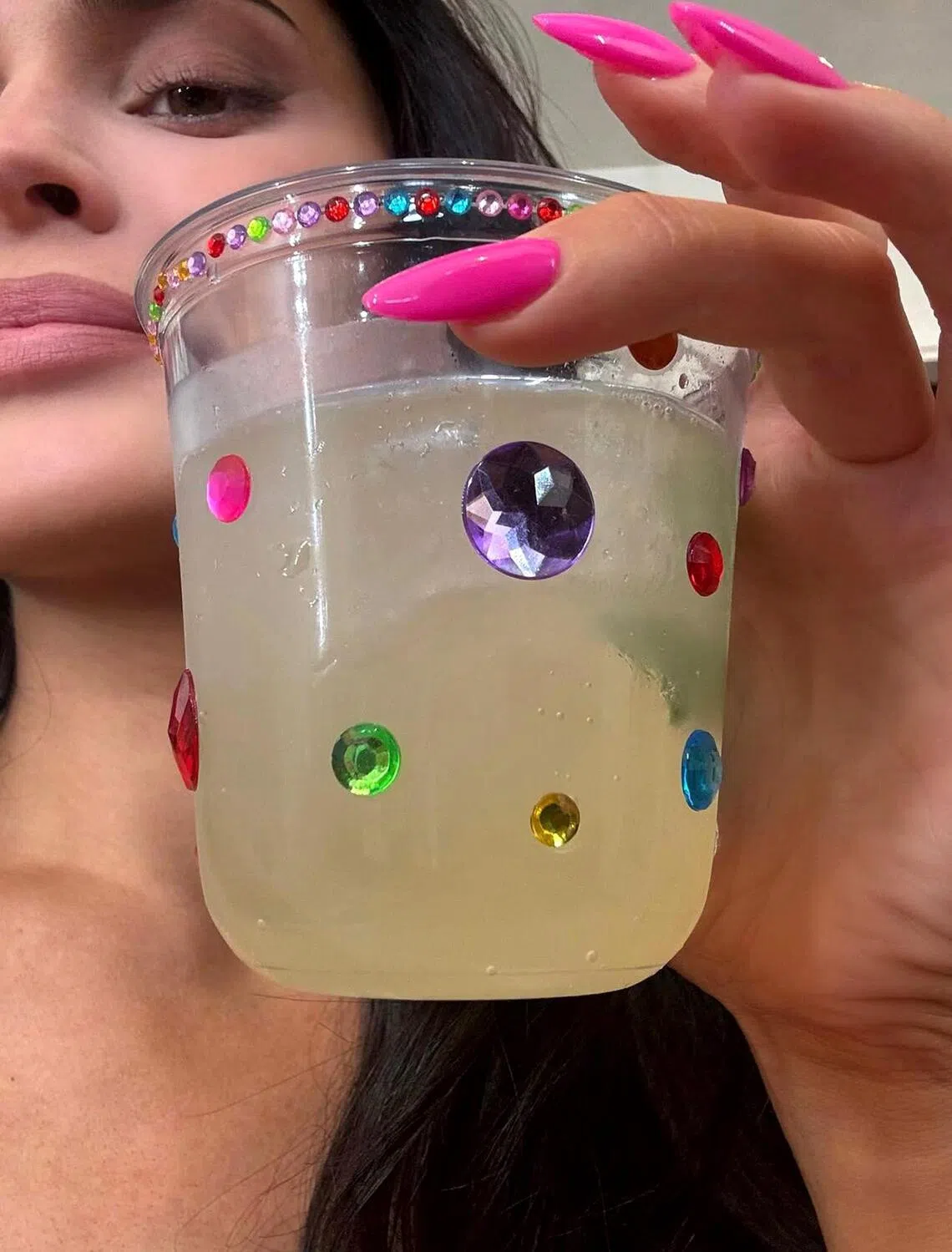Kylie Jenner’s pictures of gem-studded food and drinks in August helped propel interest in bedazzling.