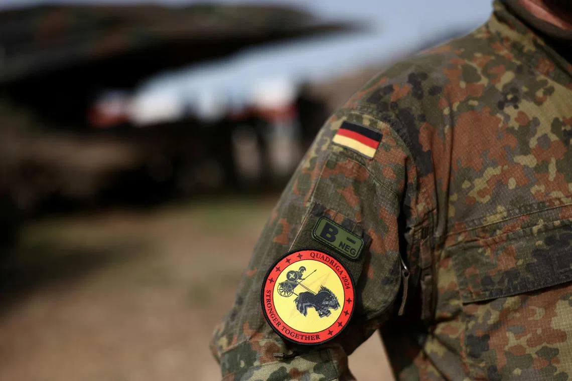 Mr Merz reiterated that he would favour the reintroduction of a compulsory year in which young people could perform either military or community service.