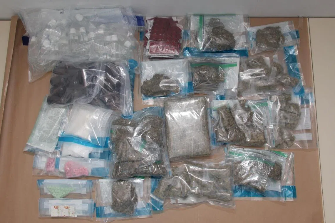 The amount of drugs found had an estimated worth of over $135,000.