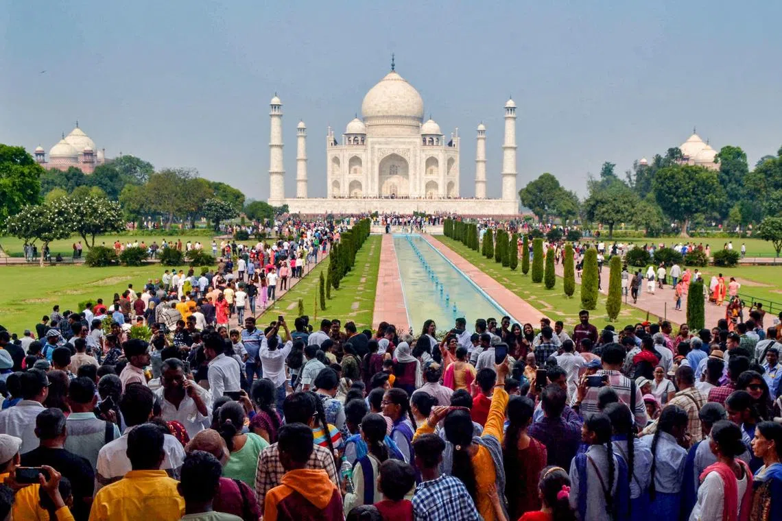 India’s iconic Taj Mahal now requires visitors to undergo a Covid-19 test before they enter.