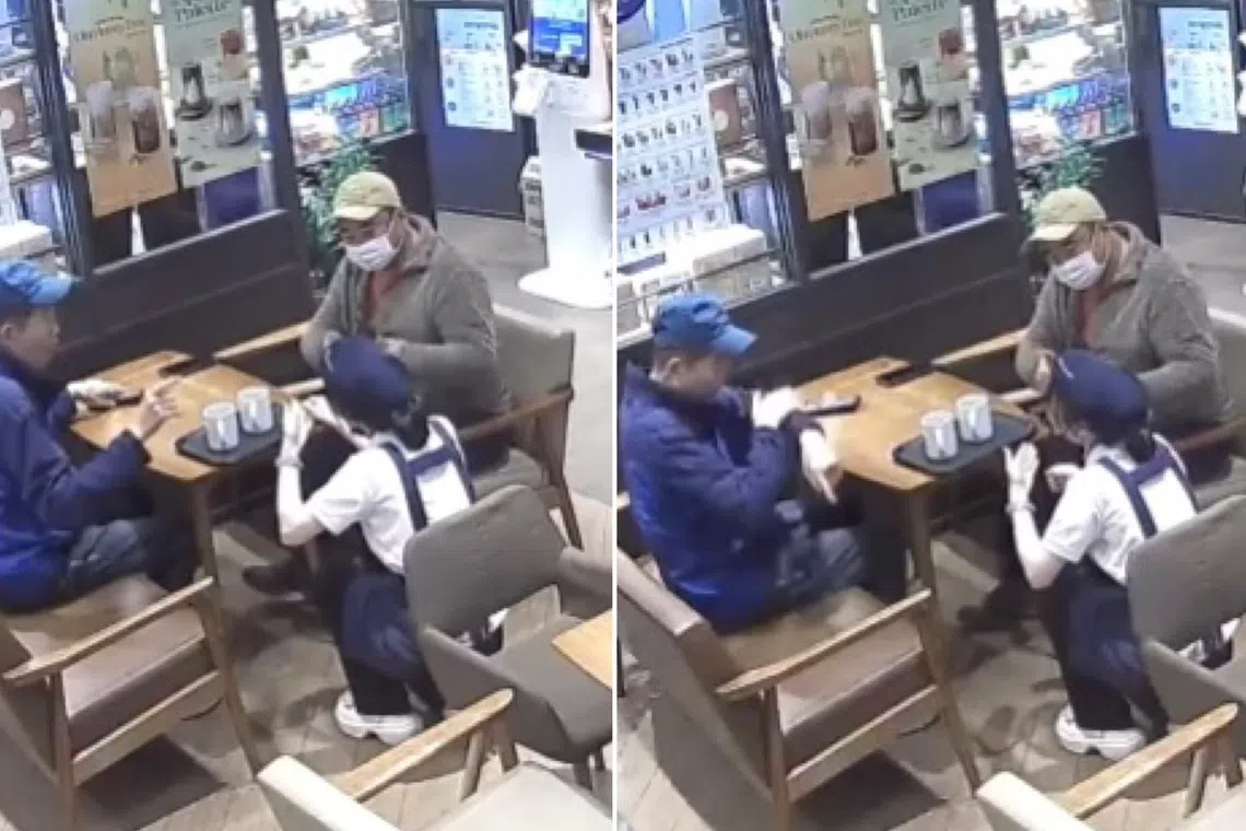 One customer signed "You're really good at sign language" in return.