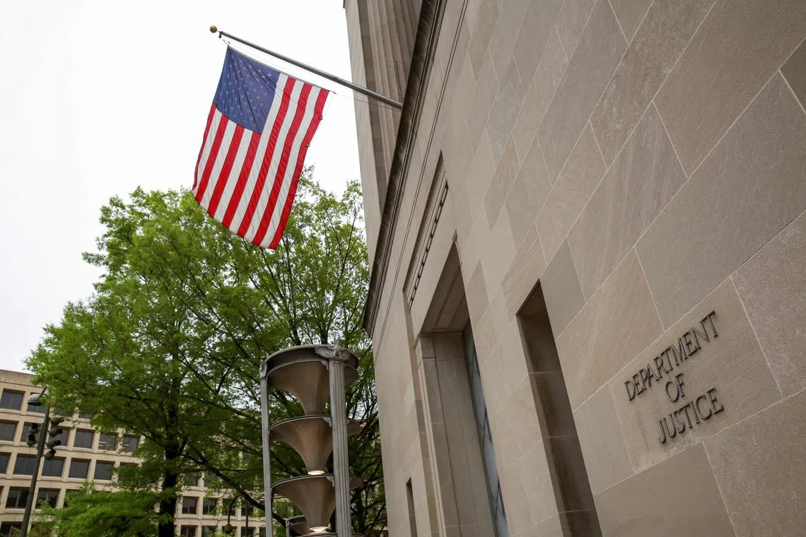 A general view of the Department of Justice building is seen ahead of the release of the Special Counsel Robert Mueller's report in Washington, U.S., April 18, 2019. REUTERS/Amr Alfiky/File Photo