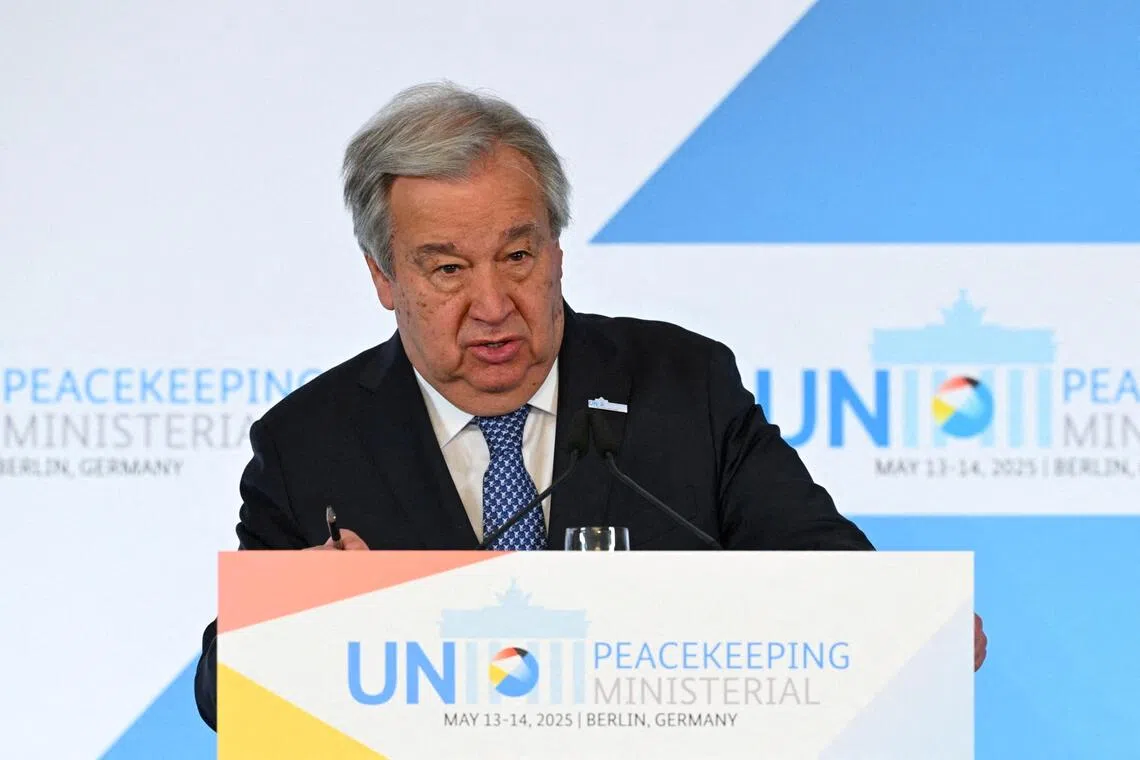Mr Guterres insisted that in 2024, “almost all new power capacity came from renewables”, and investment was surging.
