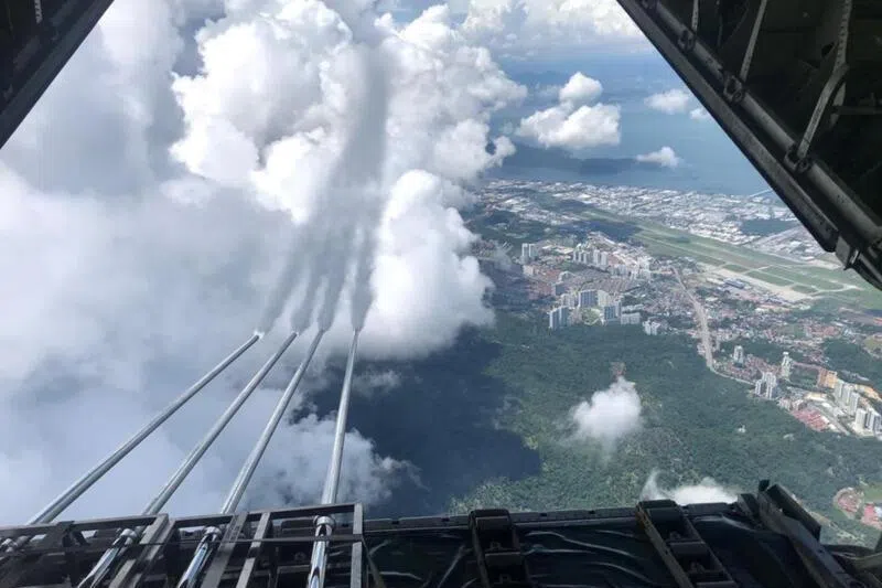 More cloud seeding under way to beat dry season in Malaysia