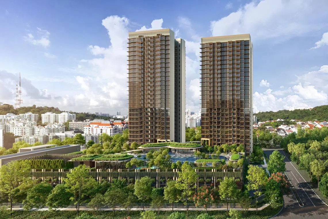 Hillhaven in Hillview Rise sold 59 units of the 179 units launched at prices starting from $1,903 psf.