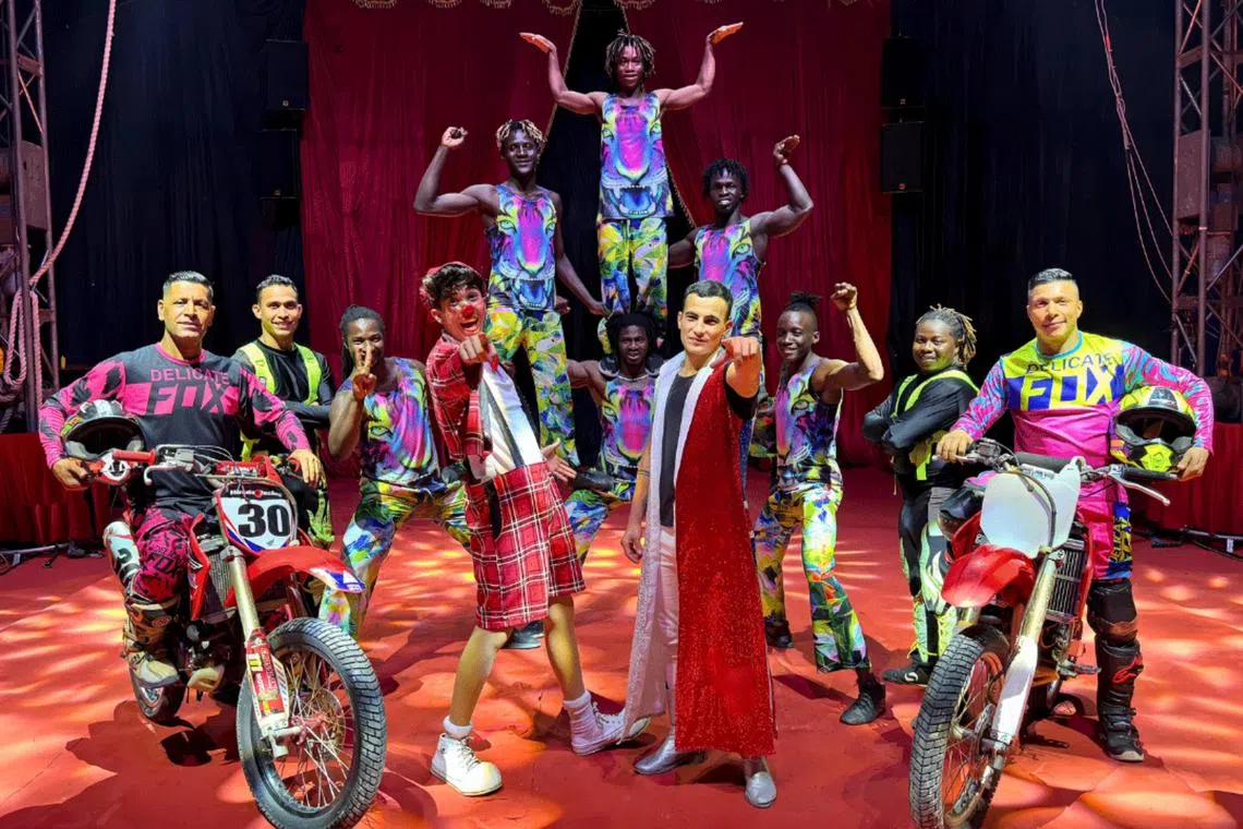 An international circus will be staged in Kelantan, featuring for the first time, an all-male international cast.