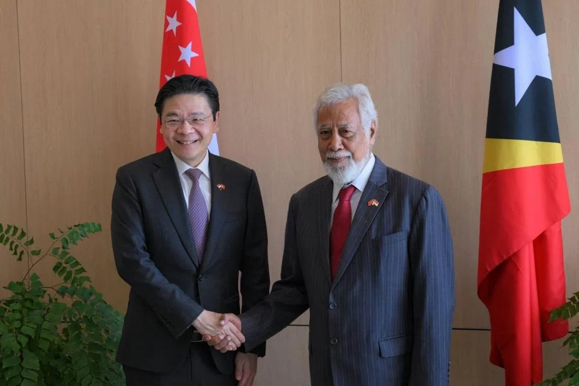 S’pore, Timor-Leste to strengthen economic ties, bilateral exchanges: PM Wong