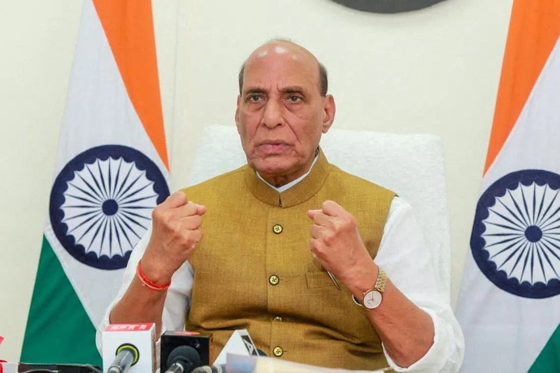 Indian Defence Minister Rajnath Singh alleged that Islamabad was “funding terror”.