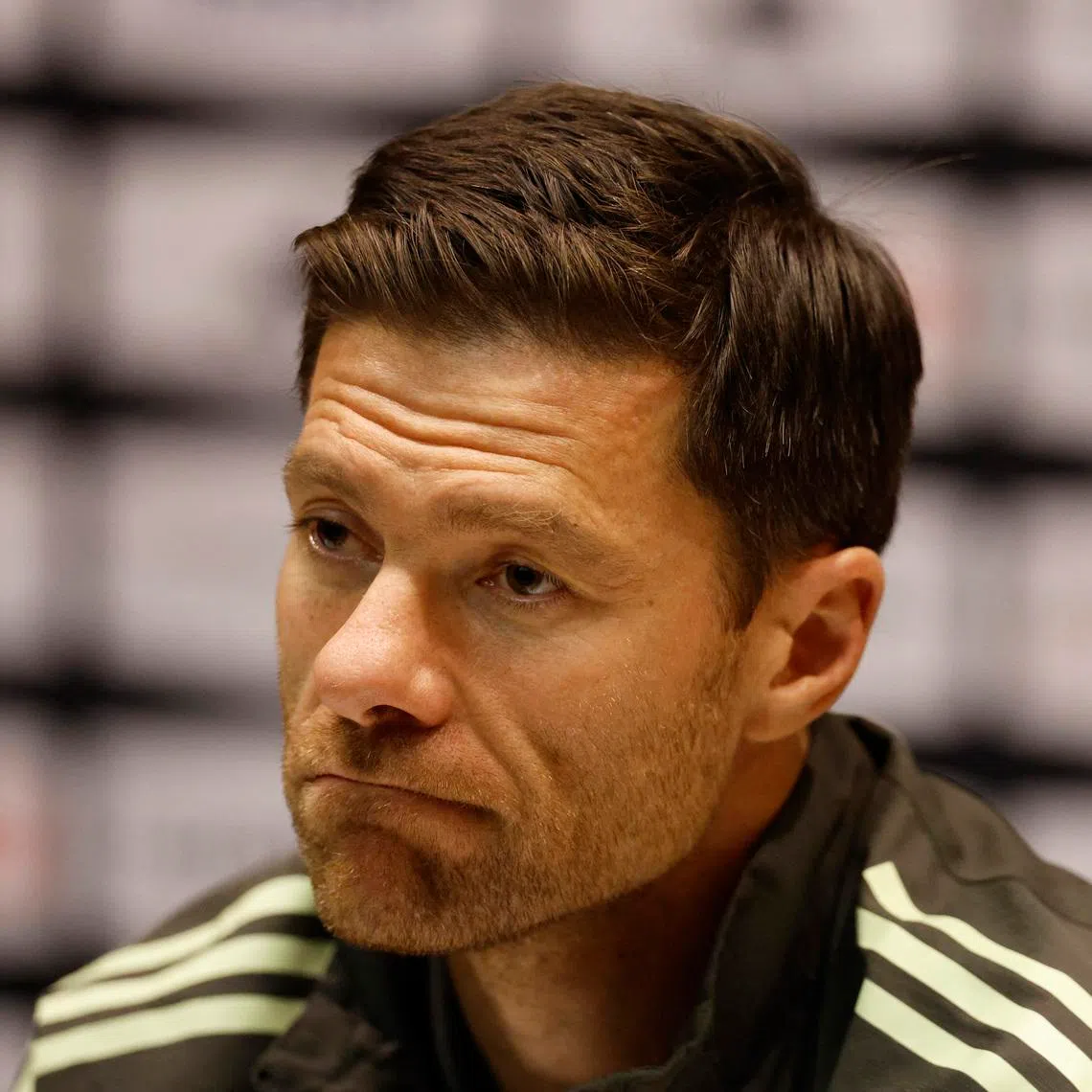 FILE PHOTO: Soccer Football - Spanish Super Cup - Final - Real Madrid Press Conference - King Abdullah Sport City Stadium, Jeddah, Saudi Arabia - January 10, 2026 Real Madrid coach Xabi Alonso during the press conference REUTERS/Vincent West/File Photo