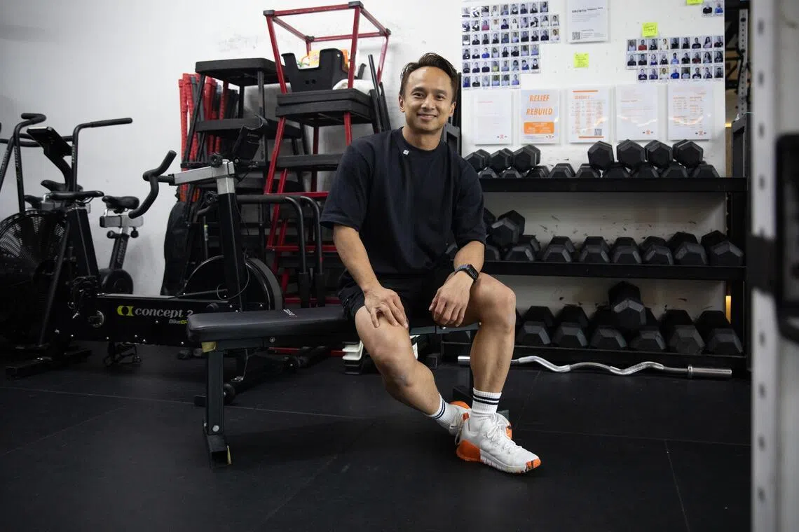 Fire City Gym founder Samuel Lim hopes to provide persons with disabilities with more access to fitness.