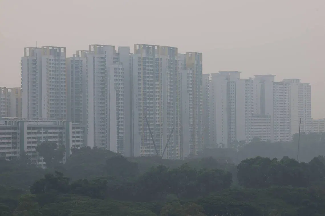 Air quality in Singapore’s central region back in unhealthy range as PSI hits 102