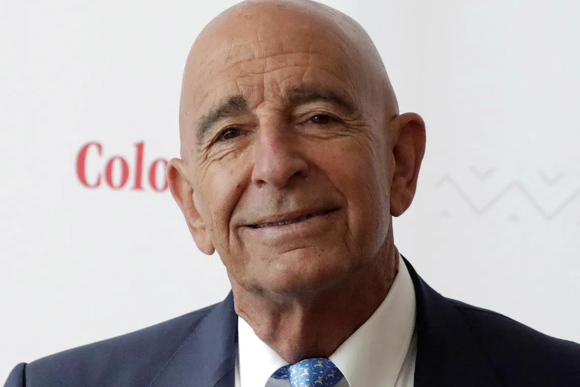FILE PHOTO: Billionaire real estate investor Thomas Barrack, Chief Executive Officer of Colony Capital, in Mexico City, Mexico May 22, 2019. REUTERS/Henry Romero/File Photo