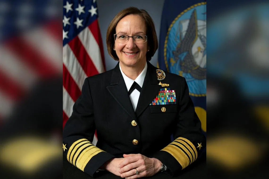 US Navy Admiral Lisa Franchetti said that it was vital to maintain open lines of communications between the two militaries to avoid "misunderstandings and miscalculations" that could lead to conflict.