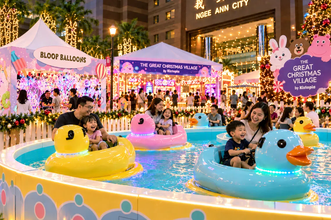 jwcoags30 - Christmas street lights at Orchard Road 2026. PHOTO: ORBA