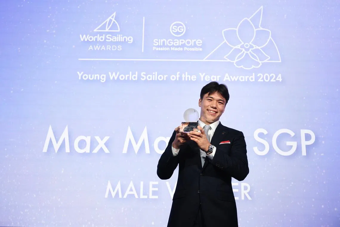 The award caps a brilliant year in which Max Maeder won an Olympic bronze at Paris 2024 and nine other titles.