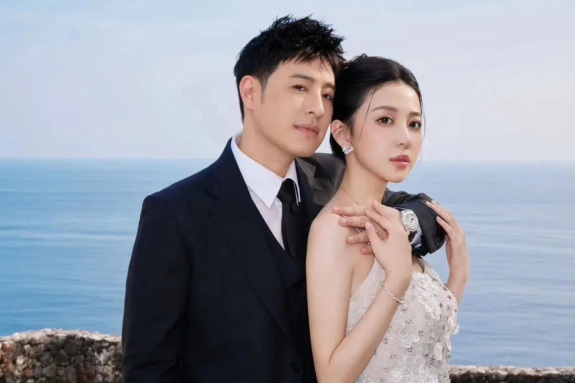 wilber30 - Taiwanese-American singer Wilber Pan and wife Luna Xuanhad their wedding reception in Bali on Nov 29, 2023. The couple were married in 2020.
SOURCE / COPYRIGHT: LUNA XUAN/XIAOHONGSHU