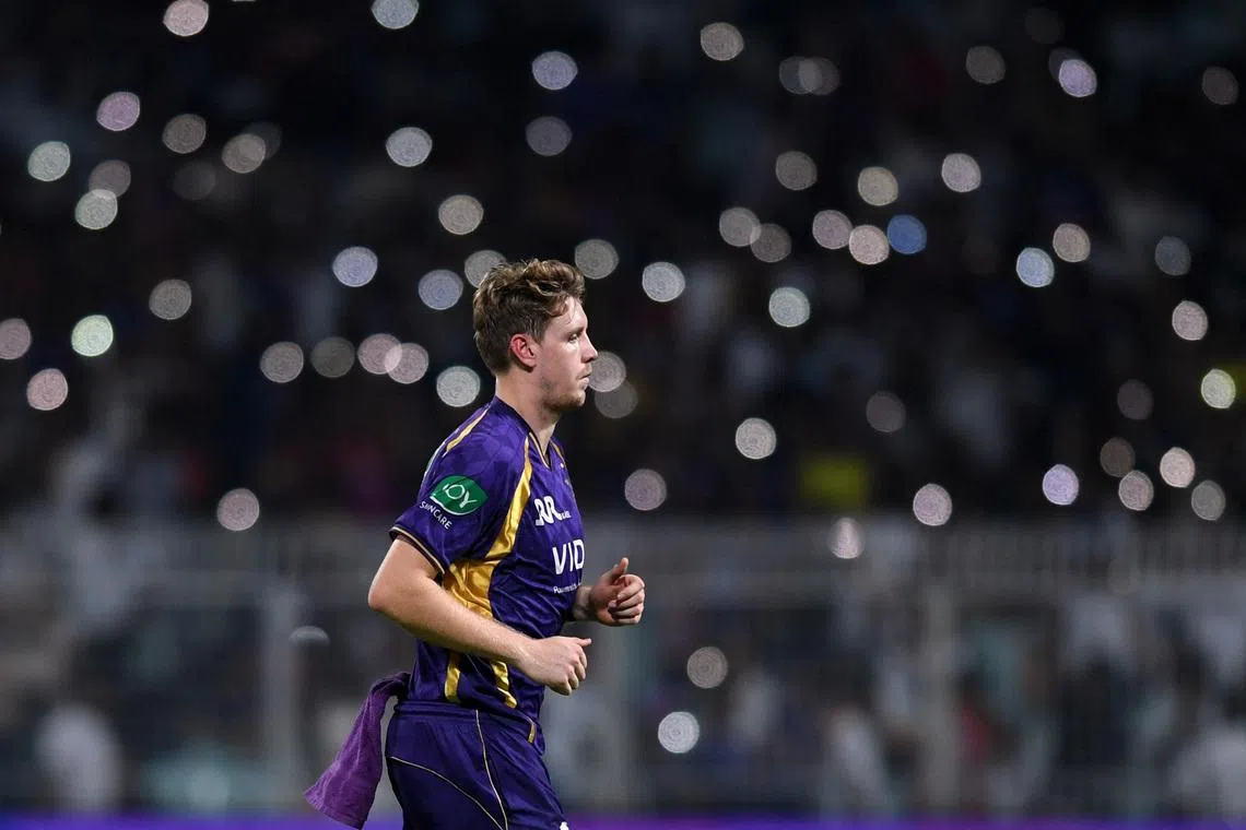 Cricket - Indian Premier League - IPL - Kolkata Knight Riders v Lucknow Super Giants - Eden Gardens, Kolkata, India - April 9, 2026  Kolkata Knight Riders' Cameron Green REUTERS/Abhijit Addya