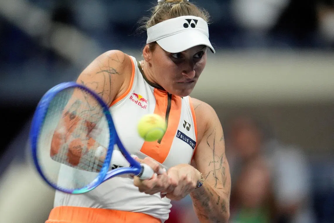 Czech tennis player Marketa Vondrousova has been banned for four years for missing a doping test in 2025.