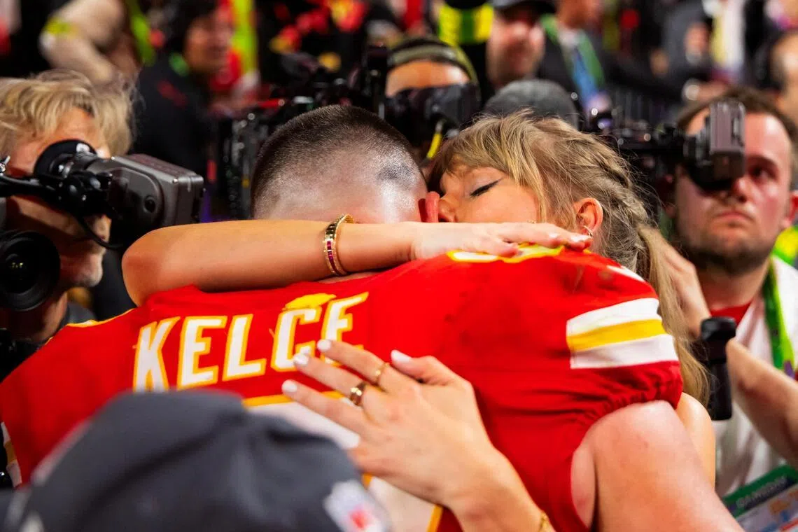 Cameras caught Taylor Swift cheering on Travis Kelce at Chiefs games and followed him as he jetted around the world to her concerts.