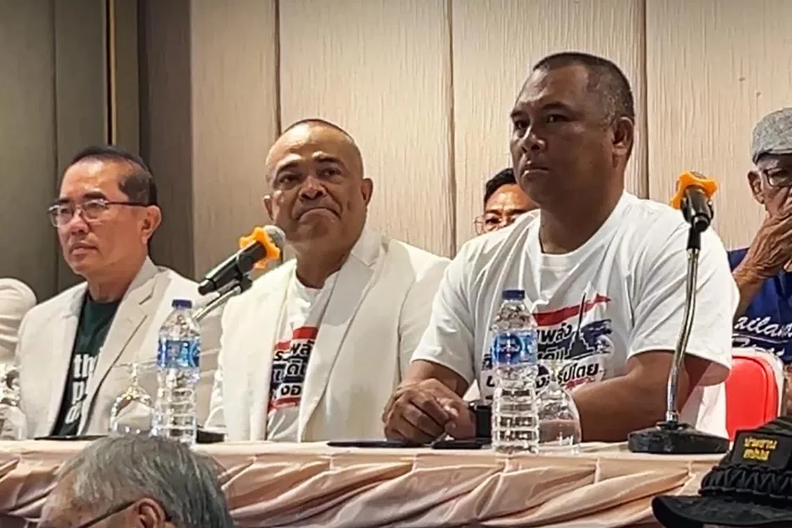 Leaders of the Ruam Palang Phaendin movement confirmed a protest will take place at Bangkok's Victory Monument starting at noon on Aug 31, 2025.