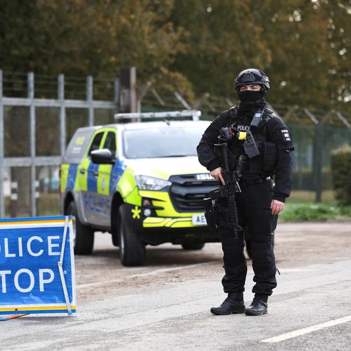 A 24-year-old British citizen and a 25-year-old UK-Iranian dual national, both from London, have been arrested “on suspicion of assisting a foreign intelligence service” over September’s incident at Fairford airbase in south-west England.