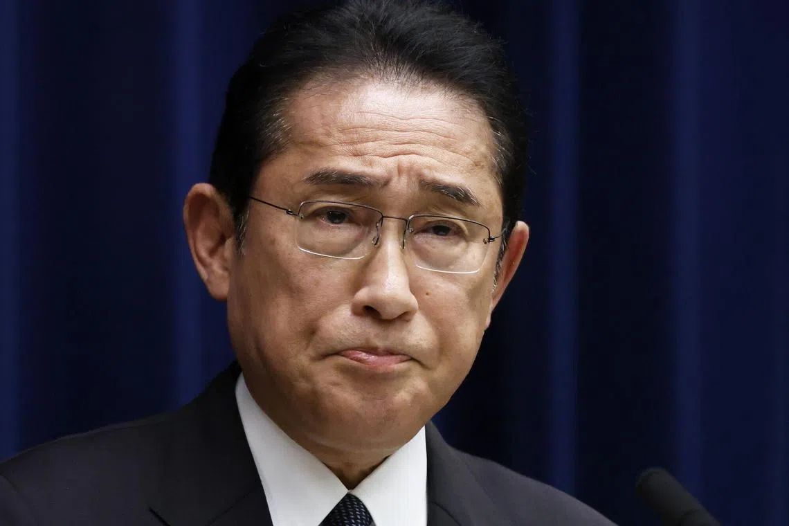 Japanese Prime Minister Fumio Kishida apologised for mishaps over a government plan to integrate people’s tax and social security data into a single identification card.