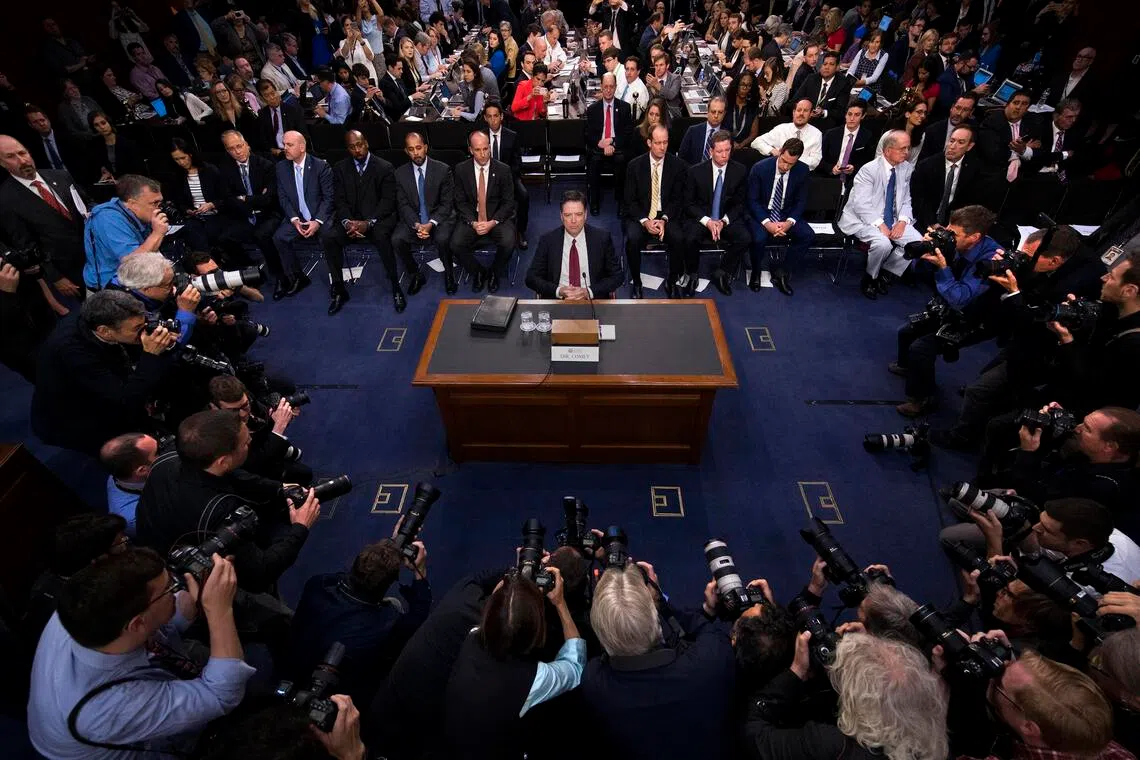 The charges against the former FBI chief came days after Mr Trump publicly urged Attorney-General Pam Bondi to take action against Comey and others he sees as enemies.
