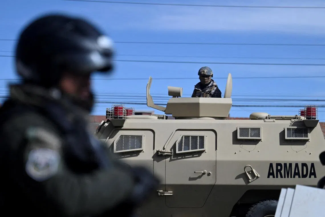 Bolivia crisis begins easing, air force jet on assistance flight crashes