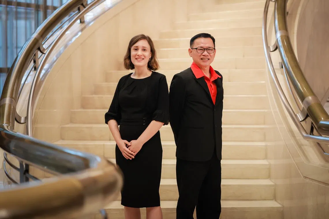 Ren Ci’s medical social worker Louisa Bielig and Mr John Loh, lead driver for Touch Community Services’ medical escort and transport service team, are among 77 individuals and teams who received the Healthcare Humanity Awards in 2024.